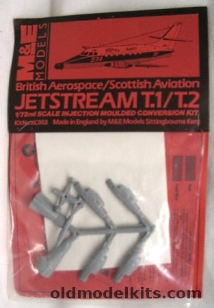 M&E Models 1/72 Jetstream T.1/T.2 Conversion, KC003 plastic model kit